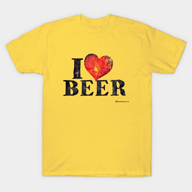 I Love Beer T-Shirt by dekimdesigns